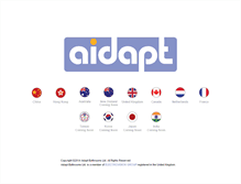 Tablet Screenshot of aidapt.com