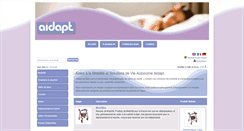 Desktop Screenshot of aidapt.fr